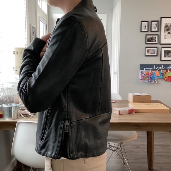Free People Leather Jacket - Picture 9 of 16